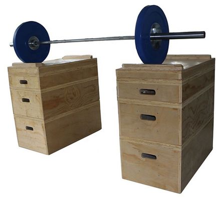 La secousse réglable d'haltérophilie bloque le fournisseur en bois de Wholsesale d'équipement de forme physique