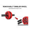 rouleau abdominal rouge de roue de l'équipement à la maison ab de forme physique de 95*167*112mm