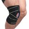 Courroie élastique de tricotage de soutien de genou d'accolade du néoprène d'anti compression de glissement