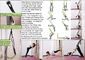 141 pouces de yoga de courroie s'étendante élastique de danse d'exercice de yoga tirant la bande de résistance de courroie