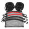 Bandes élastiques de résistance de Crossfit de latex d'exercice en caoutchouc rouge de tube réglées pour la formation cinétique d'agilité de vitesse