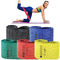 Bande de résistance de Mini Tension Anti Slip Pull pour la force de forme physique formant des sports de yoga de Pilates