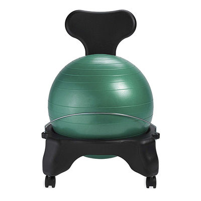 Équipement de forme physique de yoga de 66*53*75CM, chaise arrière de boule d'équilibre de Ministère de l'Intérieur de soutien