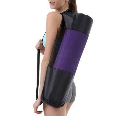 Équipement portatif de forme physique de yoga de tissu d'Oxford, yoga Mat Bag d'épaule de longueur de 65cm