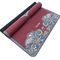 Yoga fait sur commande Mat Anti Slip Proof Yoga Mat Rubber Natural Suede Foldable de Microfiber