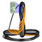 Cordes de saut durables réglables d'ABS de compteur de calorie avec des poignées de Rgonomic