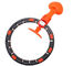 GV ROHS de FDA orange noir de la CE d'anneau d'équipement de Pilates Yoga Fitness de correcteur d'épine