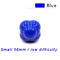 forme physique Mini Training Ball Green Blue Rose Color de réponse du silicone 80g