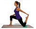 Appui léger de tapis de genou de yoga de soutien de formation de geste de yoga d'unité centrale de 20MM
