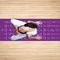 24&quot; X 68&quot; d'instruction non glisser le tapis imprimé écologique de yoga de 70 poses pour les hommes et des femmes