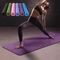 Ligne de 6mm de tapis tapis de posture de bande de gymnastique de Mat For Beginner Environmental Fitness de yoga de glissement non