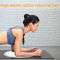 Yoga en caoutchouc 68cm large d'or Mat For Pilates Fitness de glissement d'unité centrale de Mandala With Position Line 5mm non